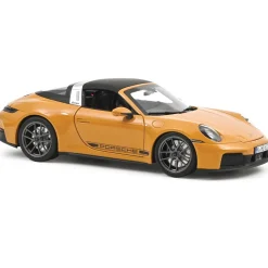 2025 Porsche 911 Targa 4 GTS - Bahama Yellow 1:18 Scale Diecast Model Car by Norev