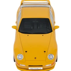 1993 Porsche 968 Turbo S - Yellow 1:18 Scale Cast Resin Model Car by GT Spirit