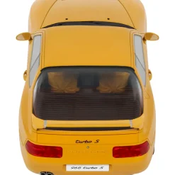 1993 Porsche 968 Turbo S - Yellow 1:18 Scale Cast Resin Model Car by GT Spirit