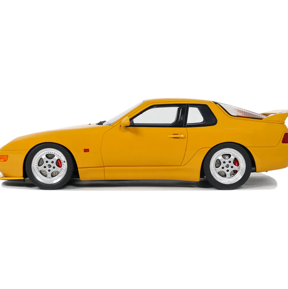 1993 Porsche 968 Turbo S - Yellow 1:18 Scale Cast Resin Model Car by GT Spirit