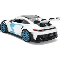 2007 Porsche 911 Turbo 997 - White #12 1:24 Scale Diecast Model Car by Jada Toys