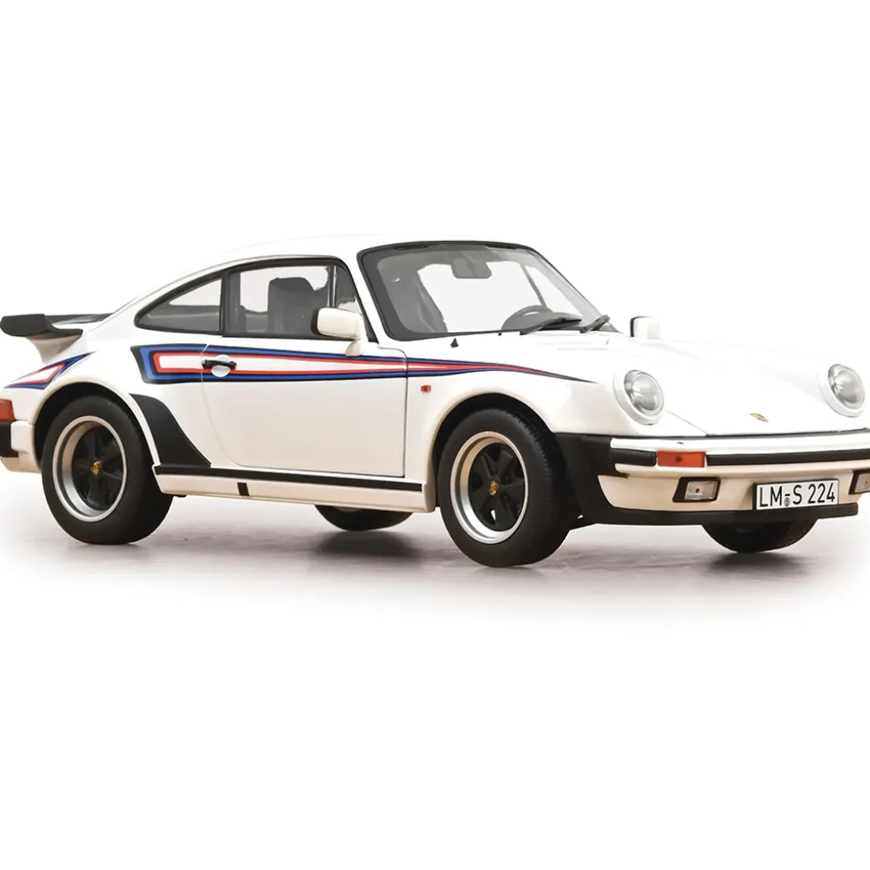 1980 Porsche 911 Turbo 3.3 - White 1:18 Scale Diecast Model Car by Norev