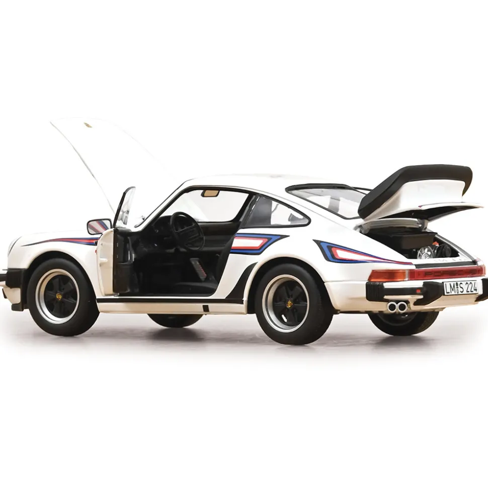 1980 Porsche 911 Turbo 3.3 - White 1:18 Scale Diecast Model Car by Norev