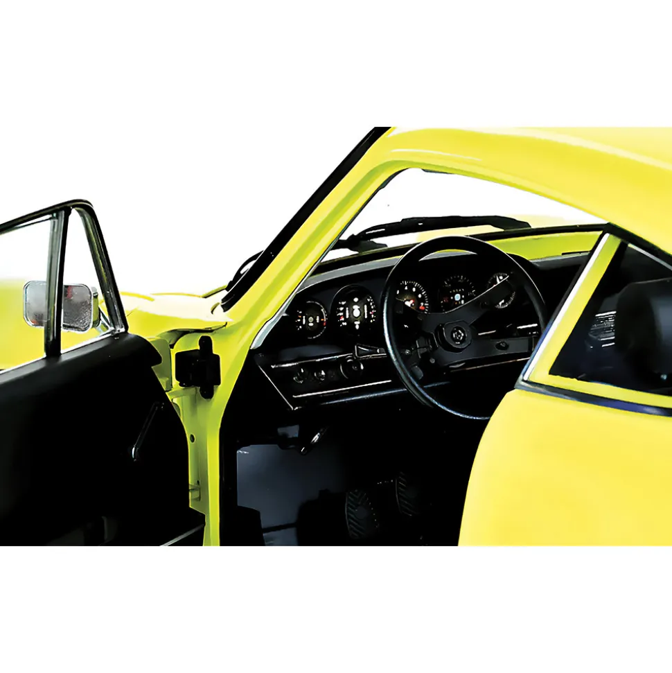 Porsche 911 - Yellow 1:8 Scale Diecast Model Car by IXO Models