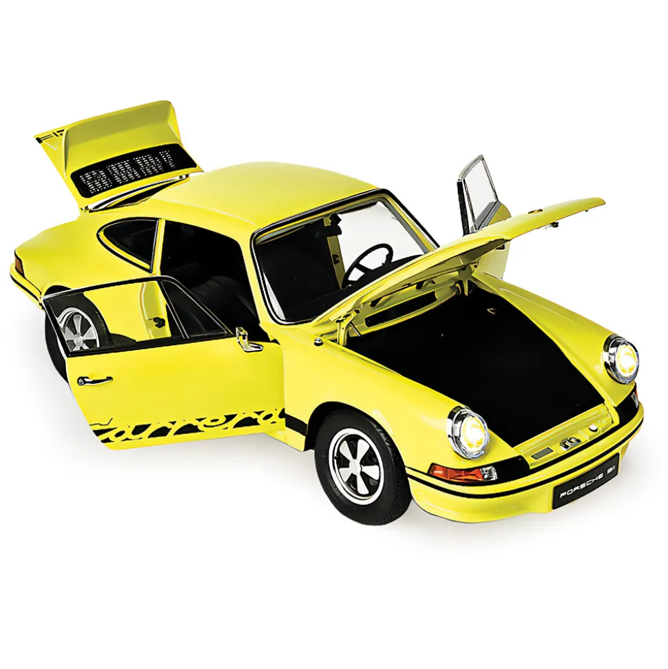 Porsche 911 - Yellow 1:8 Scale Diecast Model Car by IXO Models