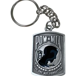 POW/MIA Keychain Metal by Sparta Pewter USA