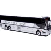Prevost H3-45 Coach: Greyhound Scenicruiser Vintage Livery 1:87 Scale Diecast Model Truck by Iconic Replicas