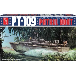 PT-109 1:64 SCALE KIT - JOHN F. KENNEDY 1:64 Scale Plastic by AMT
