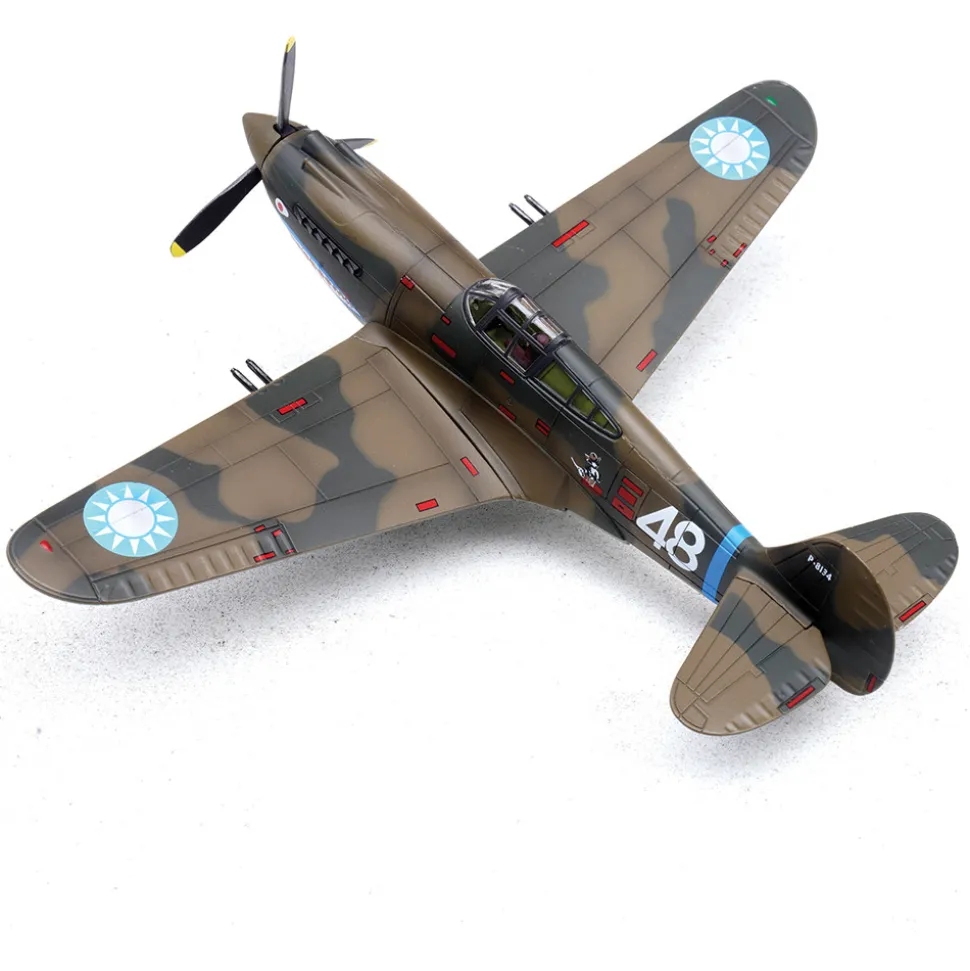 P-40 Warhawk 1/72 Die Cast Model - Flying Tigers, Tex Hill Legion Models (LEG-14623LC) 1:72 scale Metal by Legion Models