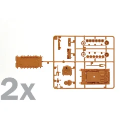 Pz.Kpfw. III Ausf. J 1/72 Kit 1:72 Scale Plastic Model Kit by Italeri
