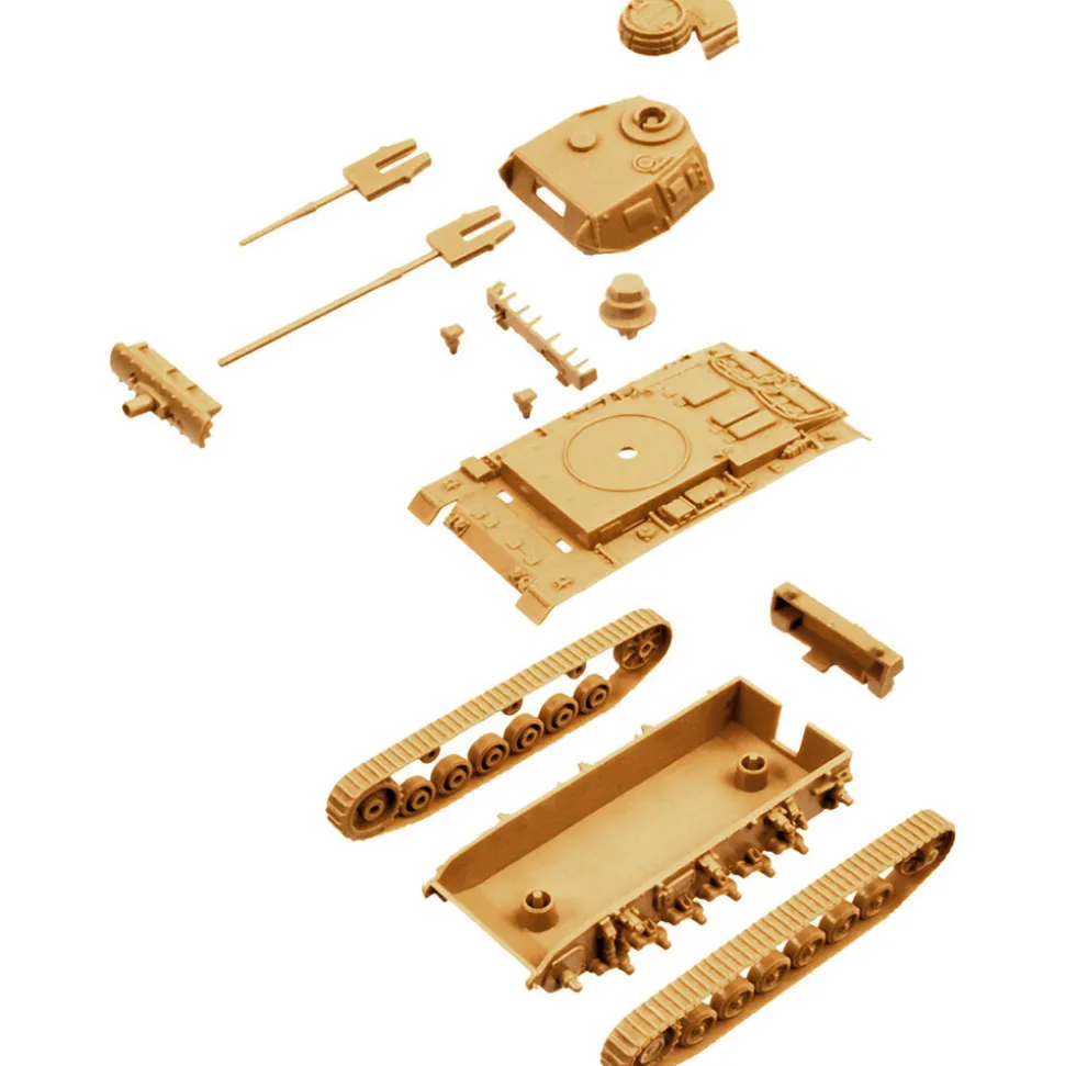 Pz.Kpfw. III Ausf. J 1/72 Kit 1:72 Scale Plastic Model Kit by Italeri