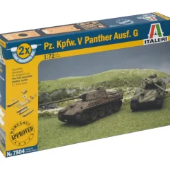 Pz.Kpfw.V Panther Ausf. G 1/72 Kits 1:72 Scale Plastic Model Kit by Italeri