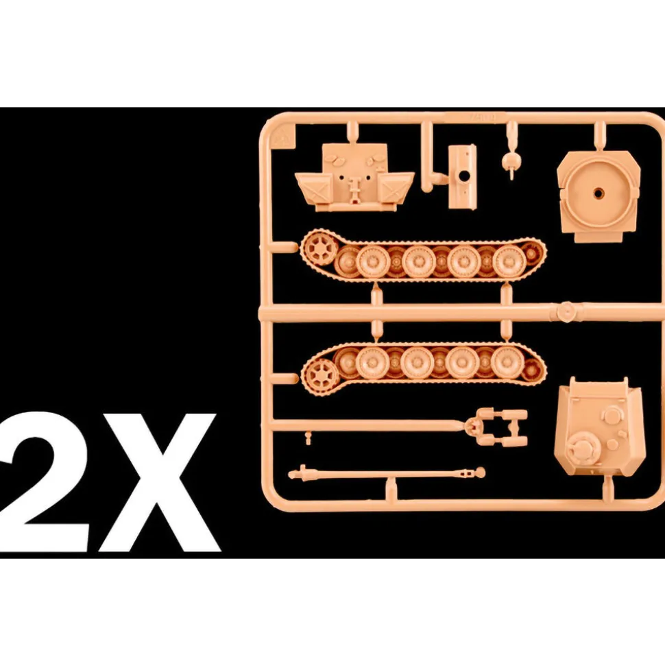 Pz.Kpfw.V Panther Ausf. G 1/72 Kits 1:72 Scale Plastic Model Kit by Italeri