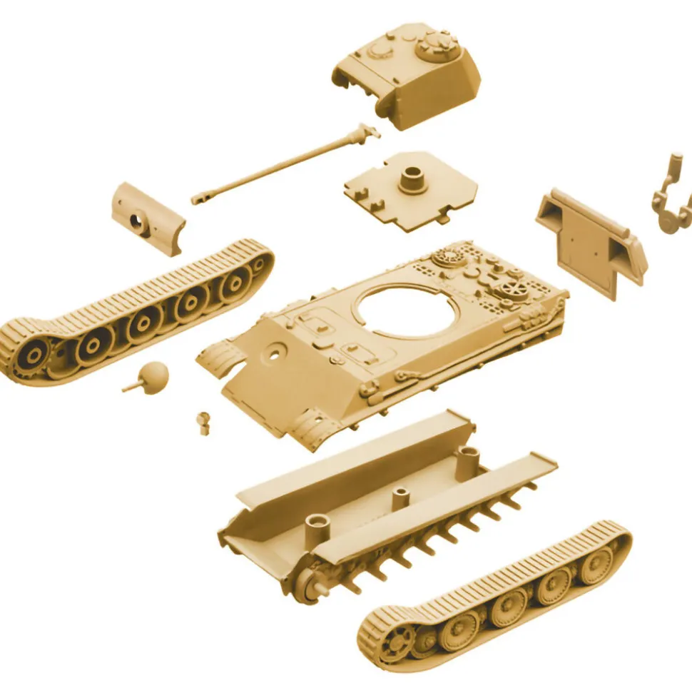 Pz.Kpfw.V Panther Ausf. G 1/72 Kits 1:72 Scale Plastic Model Kit by Italeri