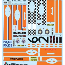 Range Rover Police 1/24 Kit Italeri (93661) 1:24 scale Plastic by Italeri