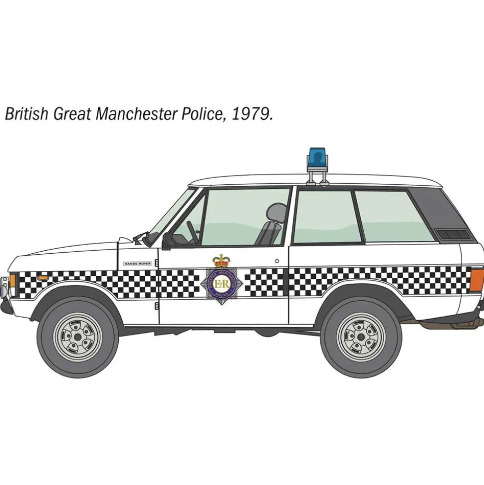 Range Rover Police 1/24 Kit Italeri (93661) 1:24 scale Plastic by Italeri