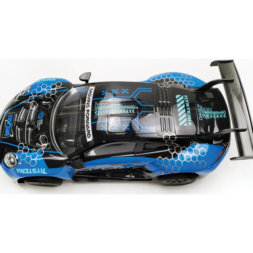 R/C 2.4 GHz Drifting Race Car with Lights 1:8 Scale Radio Control Car by New Capable