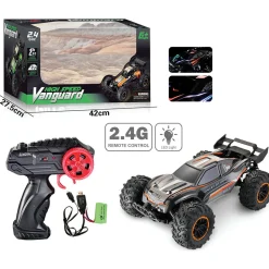 R/C 2.4 GHz High Speed Off-Road Car with Lights 1:10 Scale Radio Control Car by New Capable