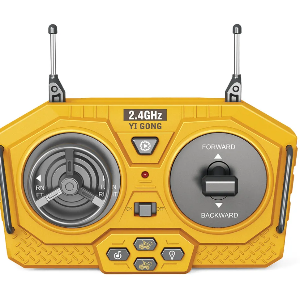 R/C 2.4 Ghz Remote Control Diecast 4x4 Mining Dump Truck 1:24 Scale Remote Control Construction by New Capable