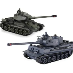 R/C 2.4 Ghz Remote Control Infra Red Battle Tanks | New Capable 1:28 Scale each Remote Control Tank by New Capable