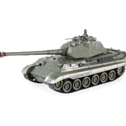 R/C 2.4 Ghz Remote Control King Tiger Infra Red | New Capable 1:28 Scale Remote Control Tank by New Capable