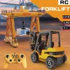 R/C 2.4 Ghz Remote Control 4x4 Fork Lift w/Lights & Sound Remote Control Construction by New Capable