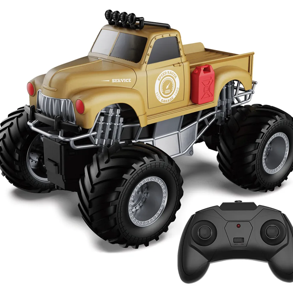 R/C 2.4 GHz Vintage Off-Road Pickup 1:16 Scale Radio Control Truck by New Capable
