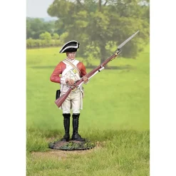43rd Regiment of Foot, Priming Musket, 1780 1/30 Figure William Britain (16214) 1:30 scale by William Britain