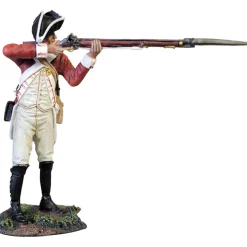 43rd Regiment Standing Firing 1/30 Figure - 1780 WILLIAM BRITAIN (16217) 1:30 scale Metal by William Britain