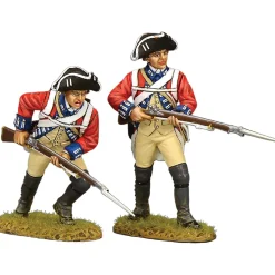 Redcoats Advancing Forward Set 1 1/30 Figure Set 1:30 scale Metal by King and Country