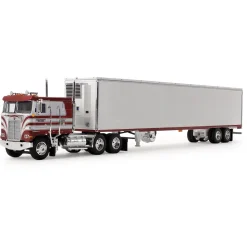 Red's Favorites - Jim Skrinar Kenworth K100 COE Flat Top & 53' Utility Reefer Trailer 1:64 Scale Diecast Model Truck by First Gear