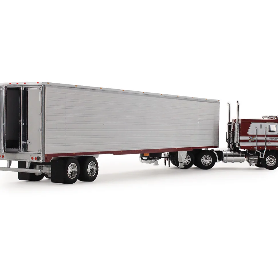 Red's Favorites - Jim Skrinar Kenworth K100 COE Flat Top & 53' Utility Reefer Trailer 1:64 Scale Diecast Model Truck by First Gear