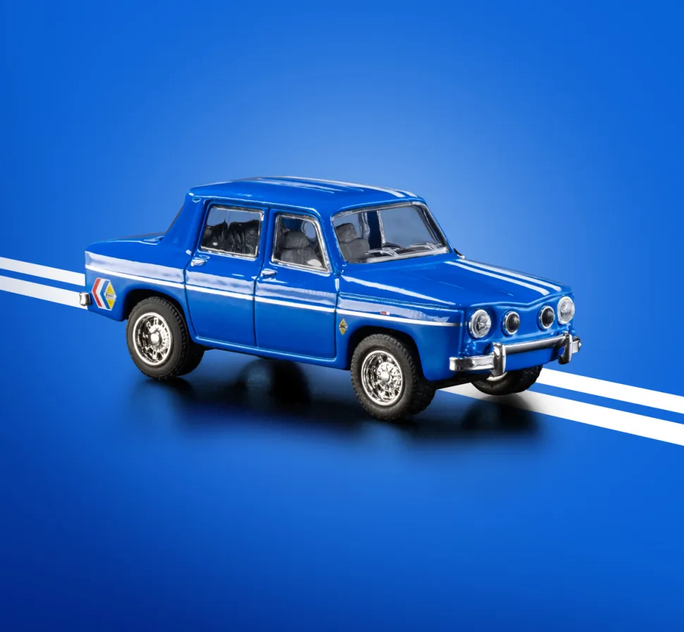 1966 Renault R8 Gordini 1:64 Scale Diecast Model Car by Jada Toys