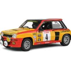 1980 Renault 5 Turbo Yellow #4 Ragnotti/Andrie Tour De Corse 1:18 Scale Diecast Model Car by Solido