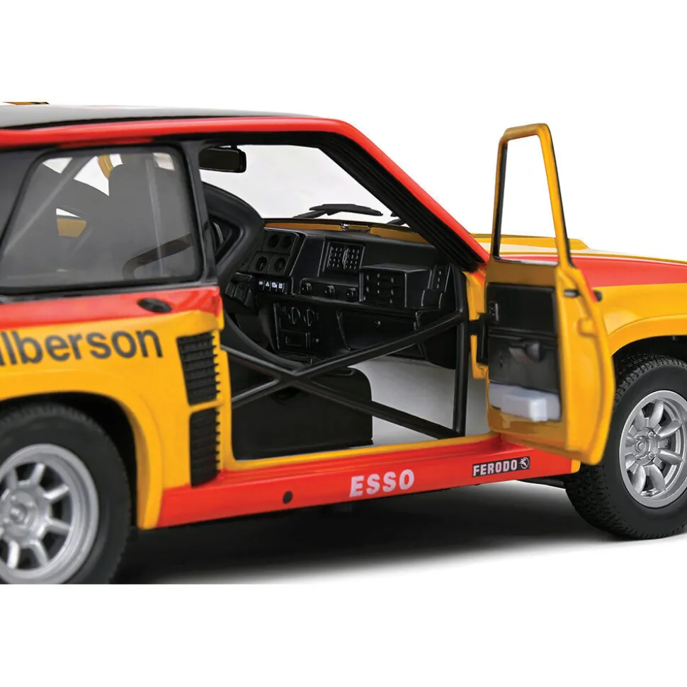 1980 Renault 5 Turbo Yellow #4 Ragnotti/Andrie Tour De Corse 1:18 Scale Diecast Model Car by Solido