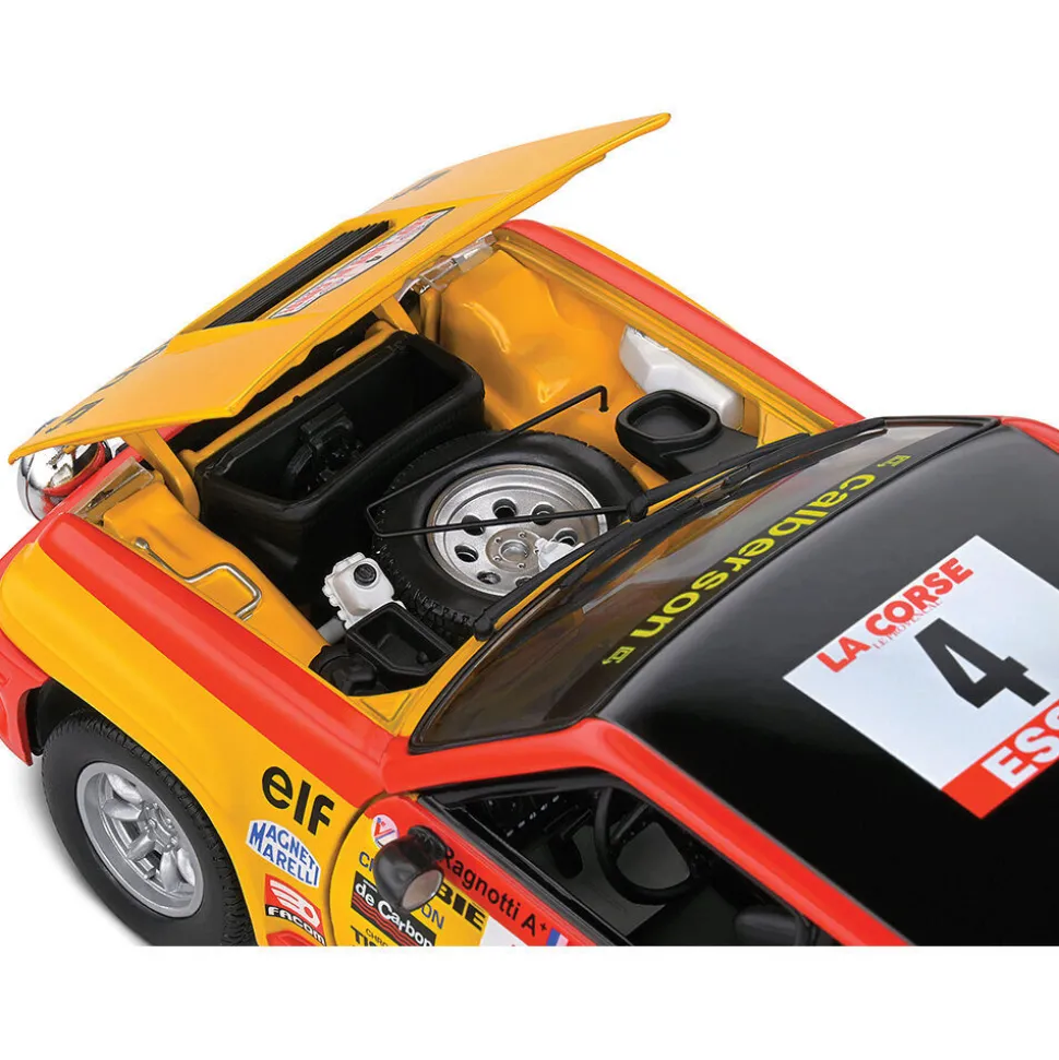 1980 Renault 5 Turbo Yellow #4 Ragnotti/Andrie Tour De Corse 1:18 Scale Diecast Model Car by Solido