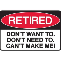 Retired Metal Sign SMR2 Embossed Aluminum by Signs 4 Fun