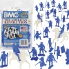 Rev. War Colonial Soldiers 1/40 Plastic Figure 33 Piece Set BMC Toys (67151) 1:40 scale Plastic by BMC Toys