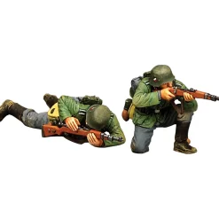 Riflemen In Action 1/30 Figure K&C (WH123) 1:30 scale Metal by King and Country
