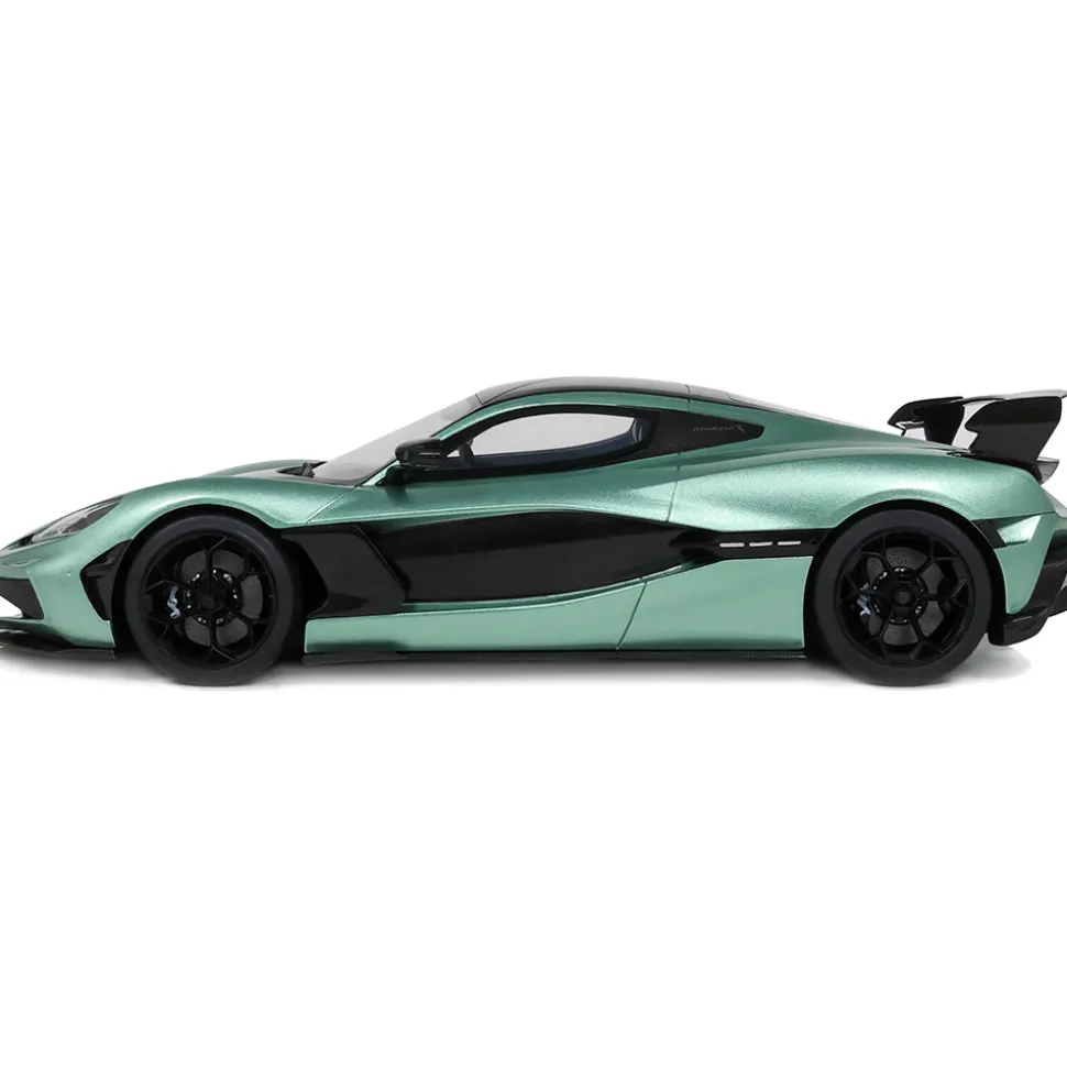 2024 Rimac Nevera R - R-Green 1:18 Scale Cast Resin Model Car by GT Spirit