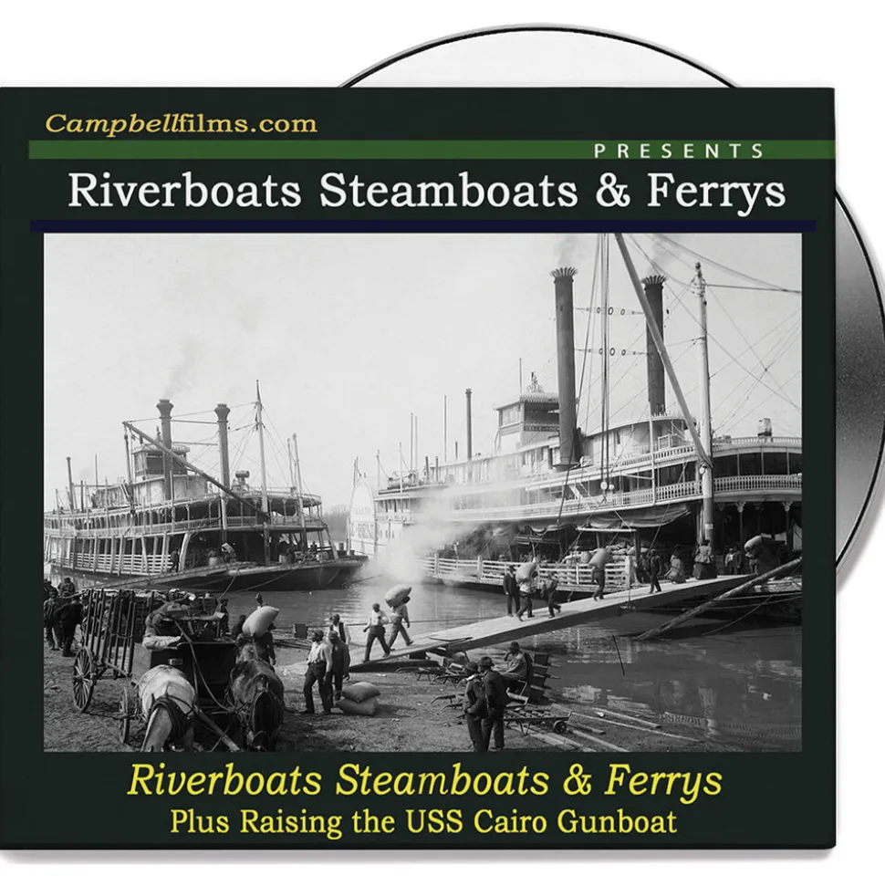 RIVERBOATS, STEAMBOATS AND FERRY'S DVD CAMPBELL FILMS (CFDVD0129) by Campbell Films