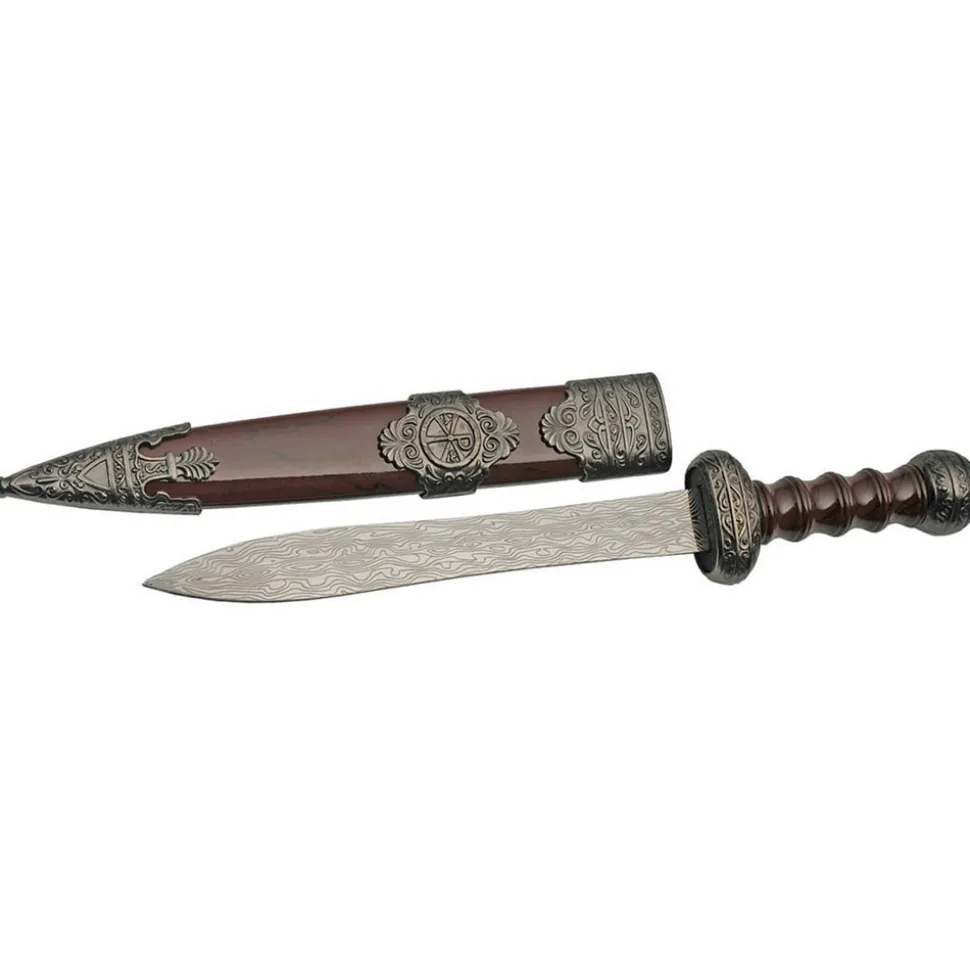 Roman Dagger with Sheath and Stand by SZCO Supplies