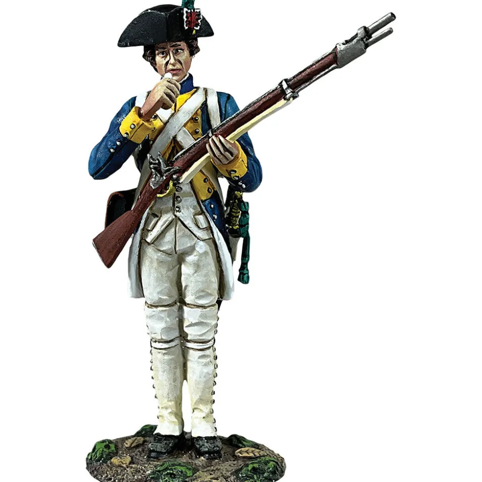 Royal Deux-Ponts Standing Tearing Cartridge 1/30 Figure WILLIAM BRITAIN (16183) 1:30 scale Metal by William Britain