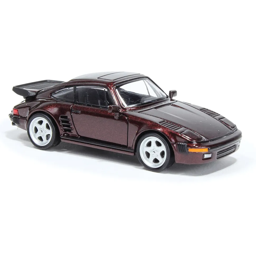 1986 RUF BTR Slantnose Porsche - Ruby Red Metallic 1:64 Scale Diecast Model Car by Paragon Models