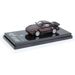 1986 RUF BTR Slantnose Porsche - Ruby Red Metallic 1:64 Scale Diecast Model Car by Paragon Models