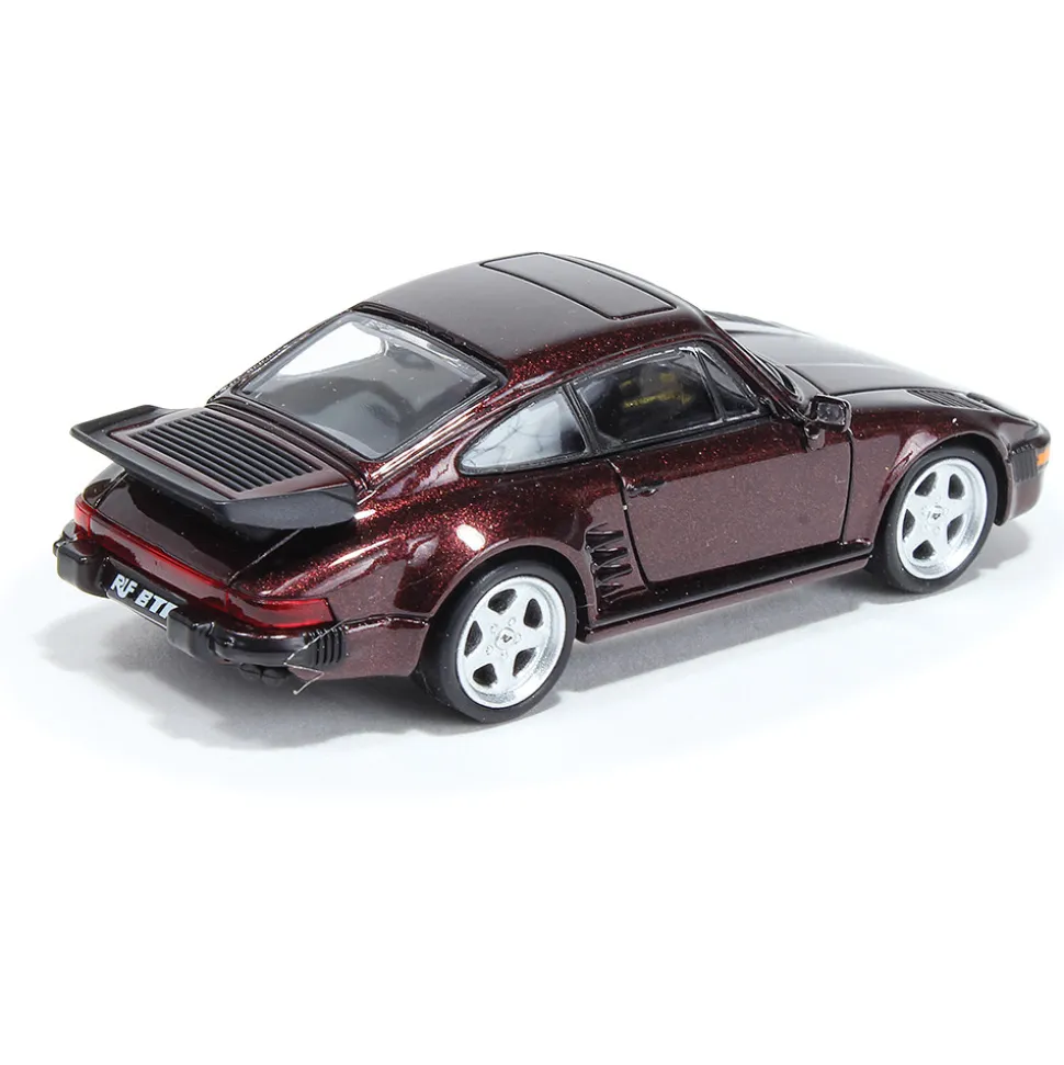 1986 RUF BTR Slantnose Porsche - Ruby Red Metallic 1:64 Scale Diecast Model Car by Paragon Models