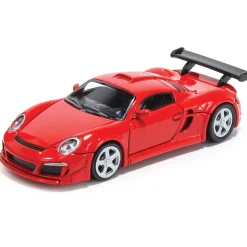 2012 RUF CTR3 Porsche Clubsport - Guards Red 1:64 Scale Diecast Model Car by Paragon Models