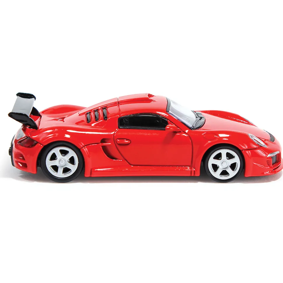 2012 RUF CTR3 Porsche Clubsport - Guards Red 1:64 Scale Diecast Model Car by Paragon Models