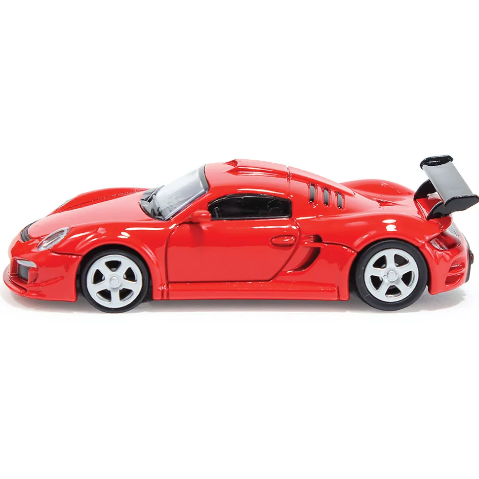 2012 RUF CTR3 Porsche Clubsport - Guards Red 1:64 Scale Diecast Model Car by Paragon Models