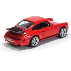 1987 RUF CTR Porsche Yellowbird - Guards Red 1:64 Scale Diecast Model Car by Paragon Models